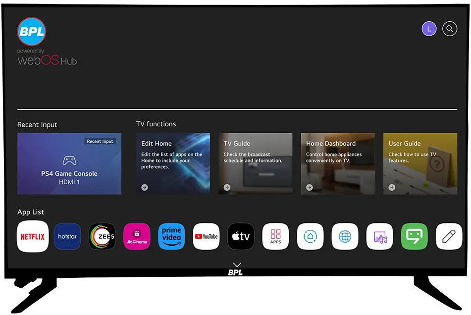 BPL 32H-D7300 32 inch (81 cm) LED HD-Ready TV