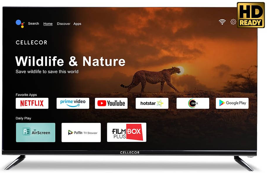 Cellecor E-32P 32 inch (81 cm) LED Full HD TV