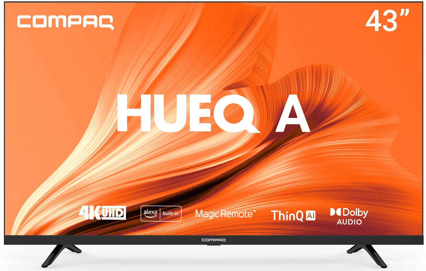 Compaq HUEQ A CQW43UD 43 inch (109 cm) LED 4K TV