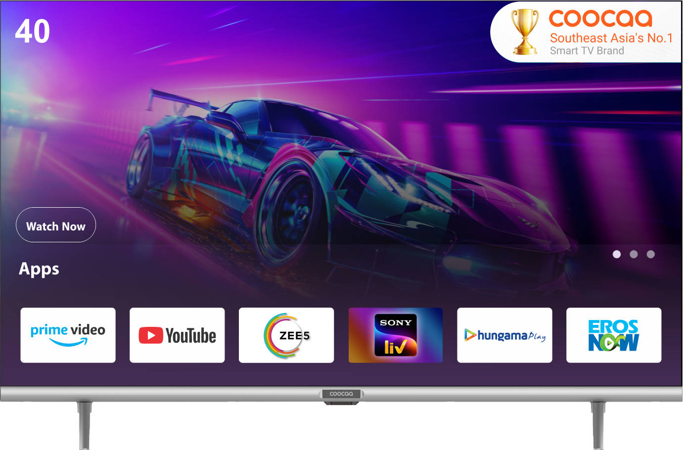 Coocaa 40S3U Pro 40 inch (101 cm) LED Full HD TV