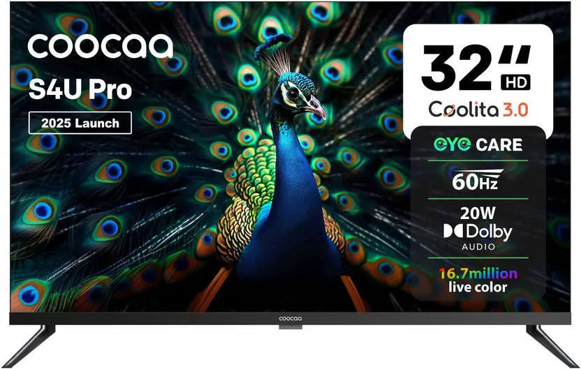 Coocaa 32S4U Pro 32 inch (81 cm) LED HD-Ready TV