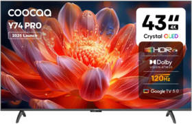 Coocaa 43Y74 Pro 43 inch (109 cm) QLED 4K TV