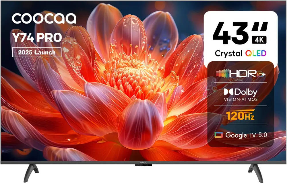 Coocaa 43Y74 Pro 43 inch (109 cm) QLED 4K TV