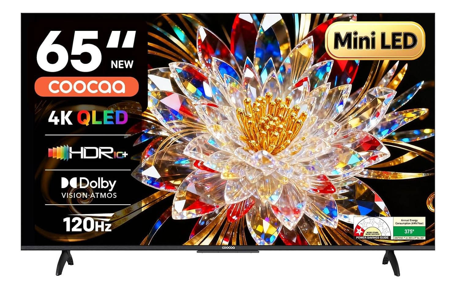 Coocaa 65MINI75Q 65 inch (165 cm) Mini LED 4K TV
