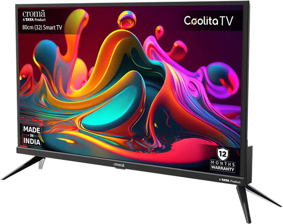 Croma CREL032HCL331801 32 inch (81 cm) LED HD-Ready TV