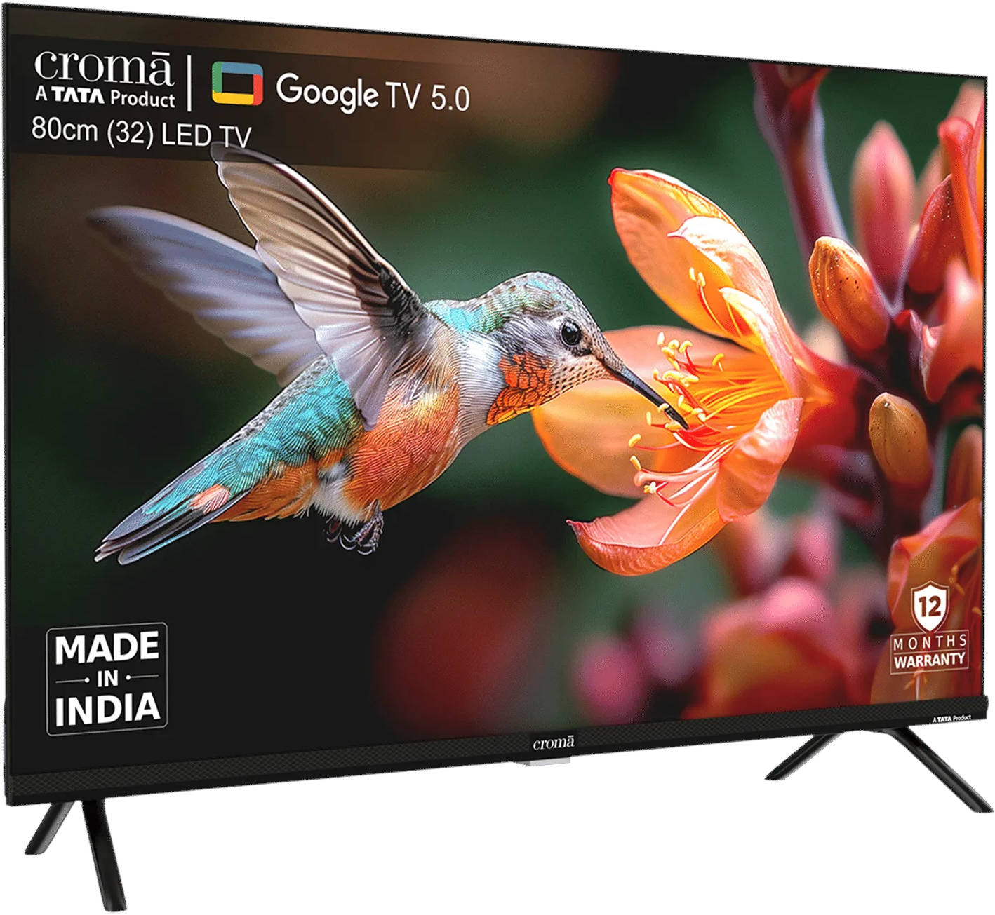 Croma CREL032HGL024650 32 inch (81 cm) LED HD-Ready TV