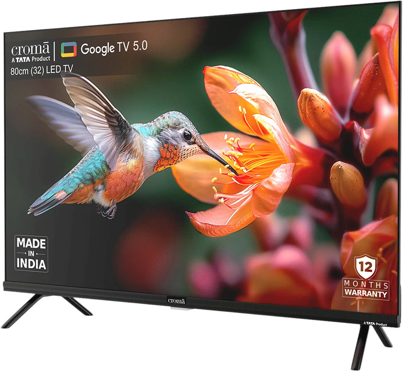 Croma CREL032HGL024650 32 inch (81 cm) LED HD-Ready TV