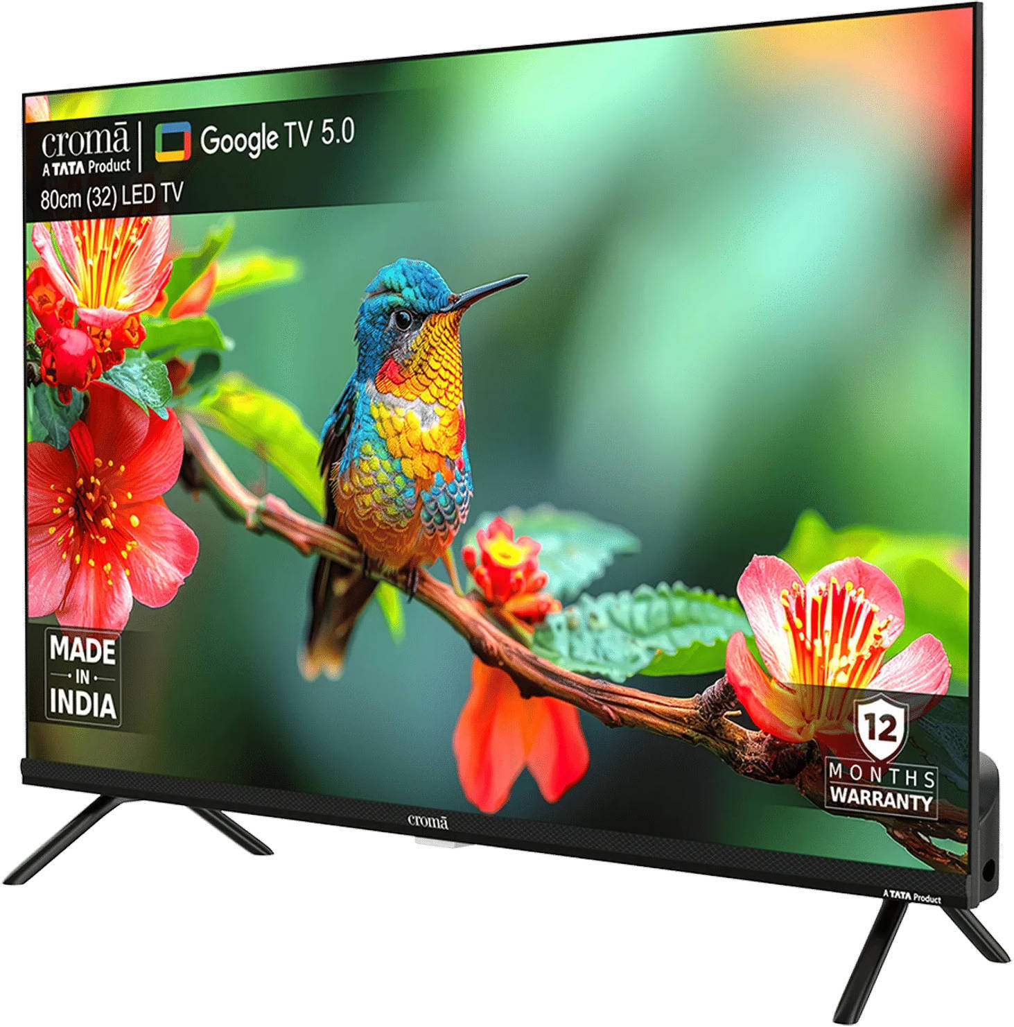 Croma CREL032HGL024651 32 inch (81 cm) LED HD-Ready TV