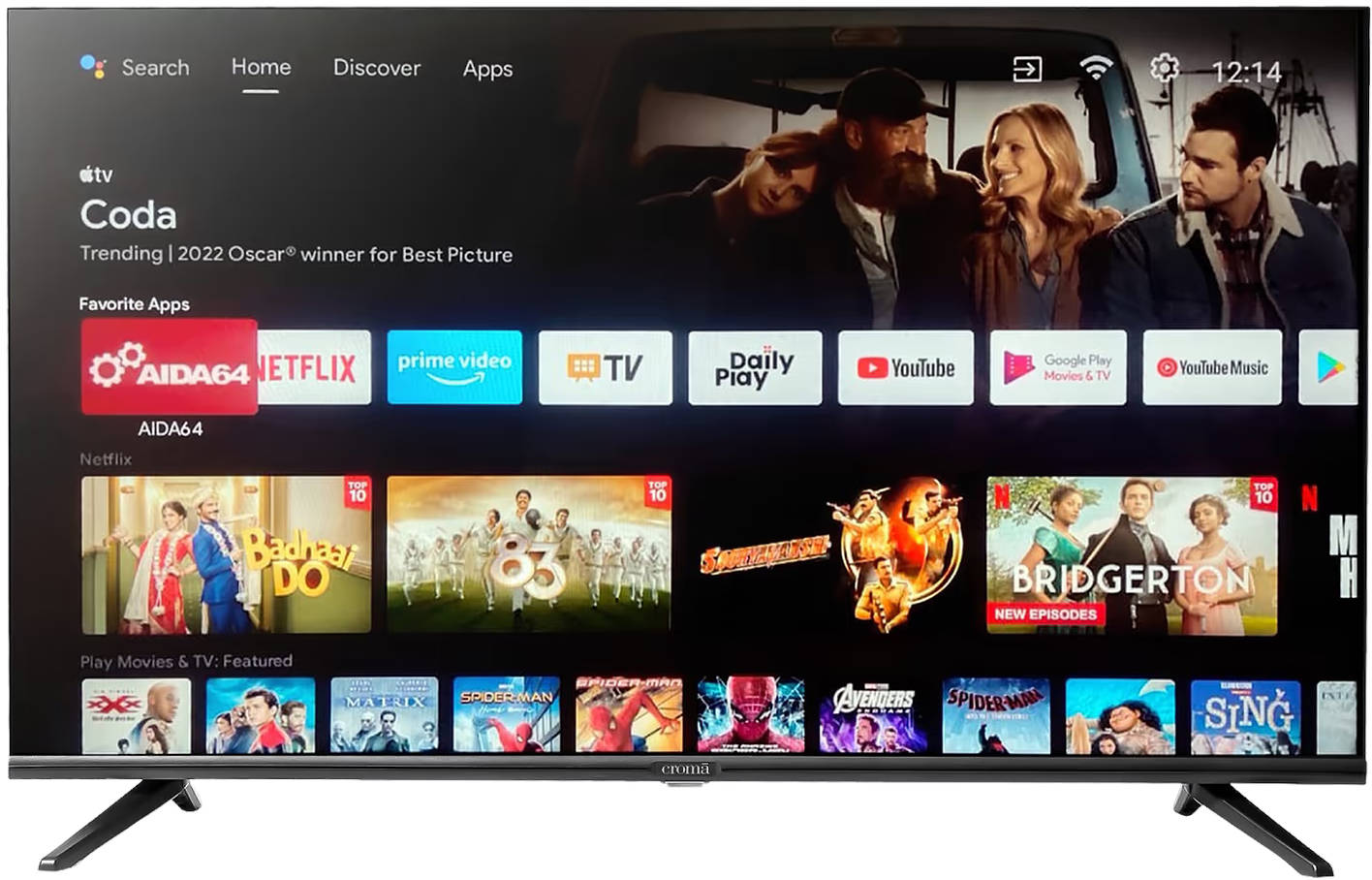 Croma CREL040FOF024601 40 inch (101 cm) LED Full HD TV