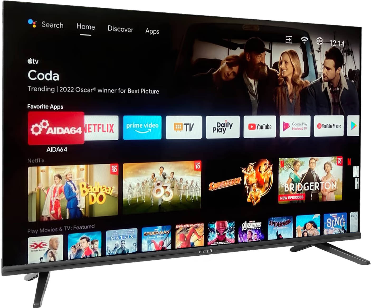 Croma CREL040FOF024601 40 inch (101 cm) LED Full HD TV