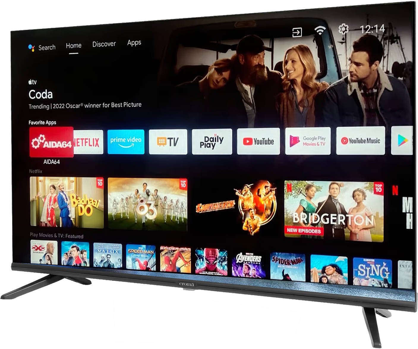 Croma CREL040FOF024601 40 inch (101 cm) LED Full HD TV