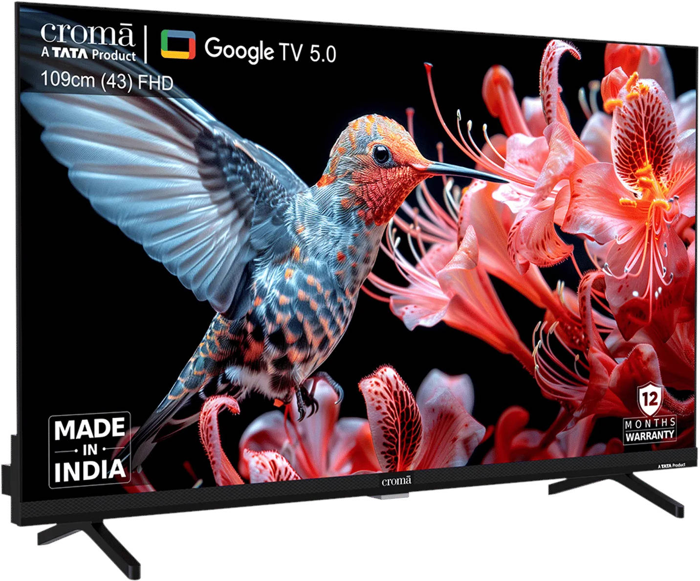 Croma CREL043FGL024650 43 inch (109 cm) LED Full HD TV