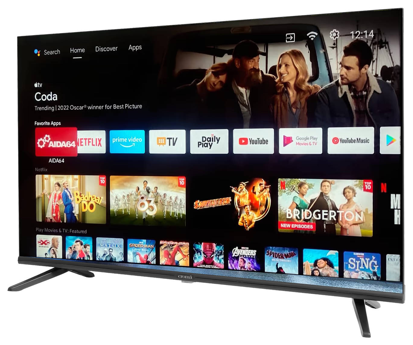 Croma CREL043FOA024601 43 inch (109 cm) LED Full HD TV
