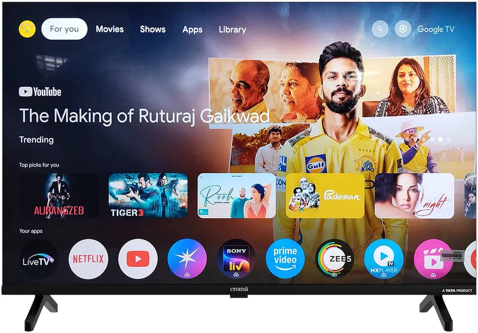 Croma CREL043UGL024650 43 inch (109 cm) LED 4K TV