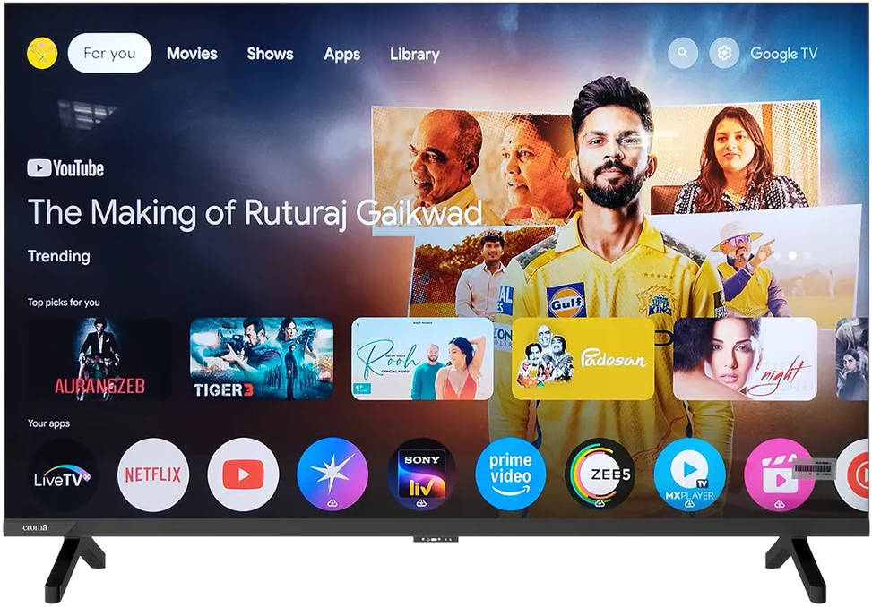 Croma CREL043UGQ024650 43 inch (109 cm) QLED 4K TV
