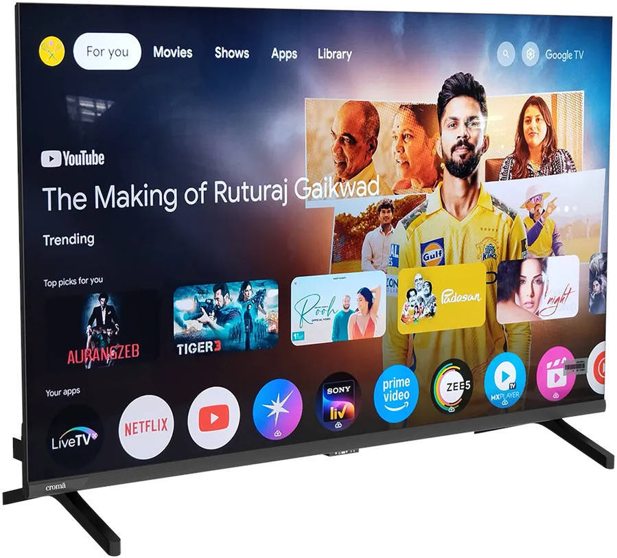 Croma CREL043UGQ024650 43 inch (109 cm) QLED 4K TV