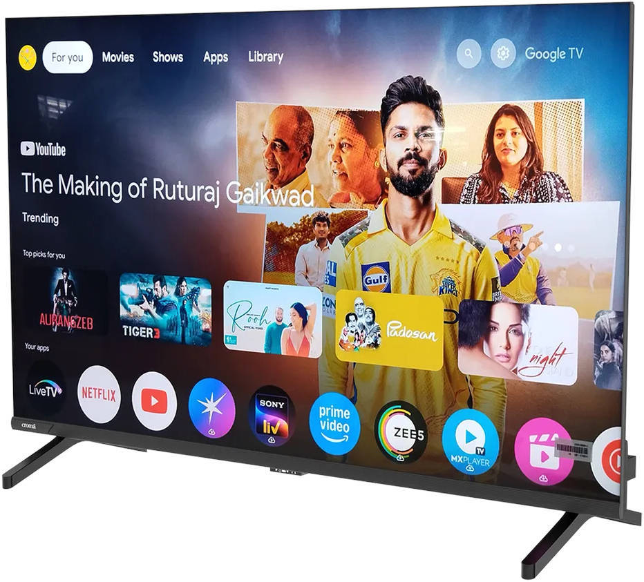 Croma CREL043UGQ024650 43 inch (109 cm) QLED 4K TV