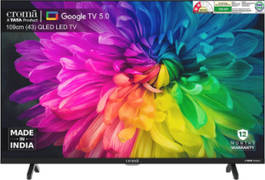 Croma CREL043UGQ333850 43 inch (109 cm) QLED 4K TV