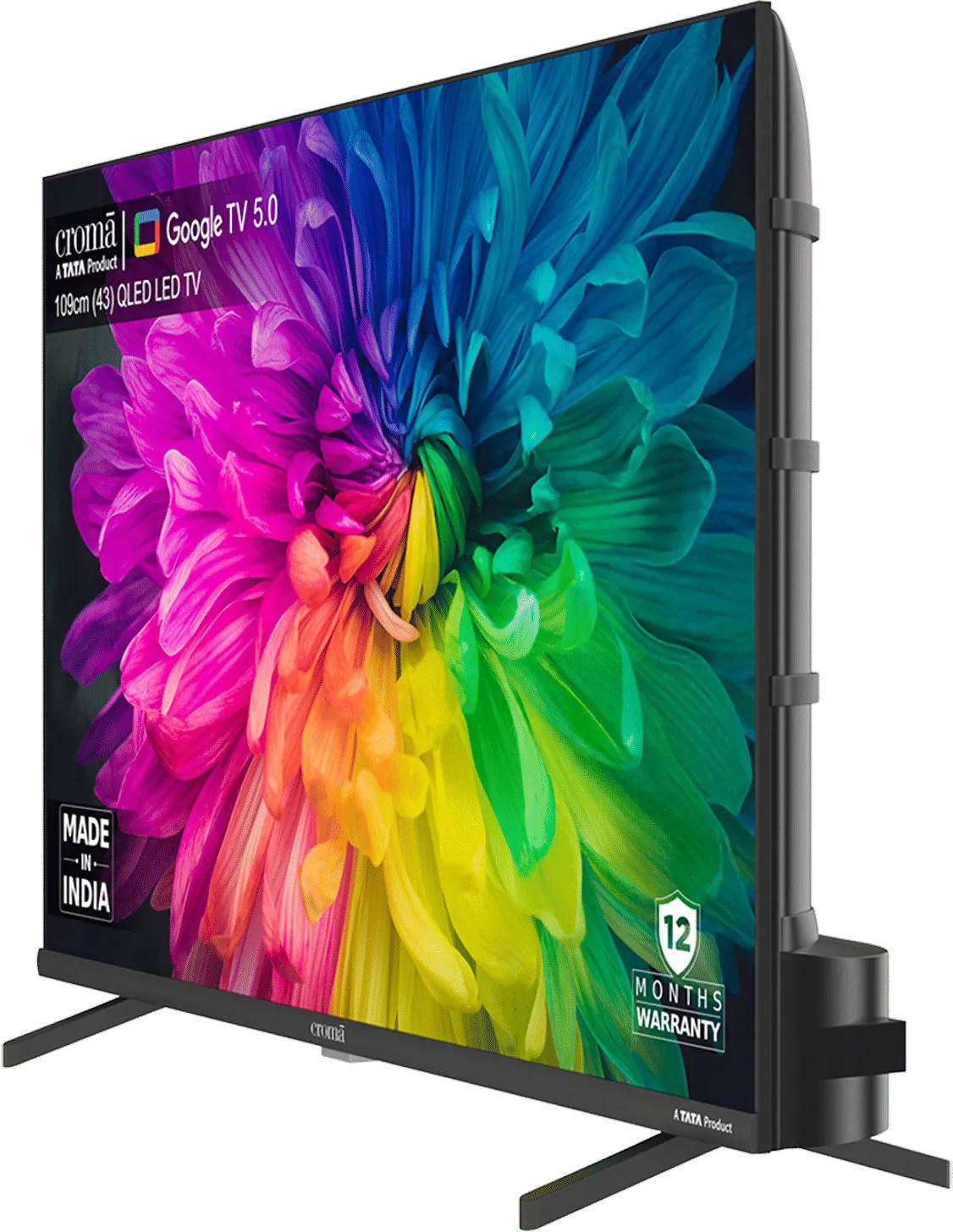 Croma CREL043UGQ333850 43 inch (109 cm) QLED 4K TV