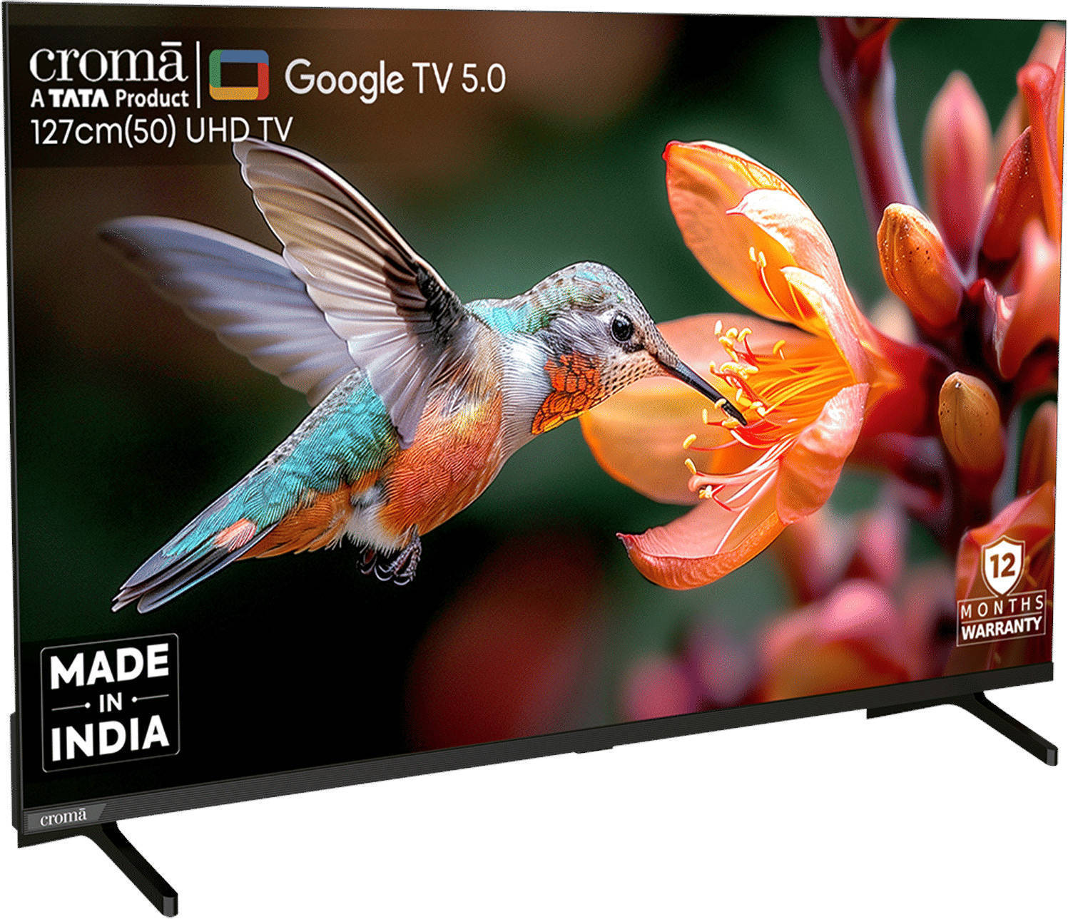 Croma CREL050UGL024650 50 inch (127 cm) LED 4K TV