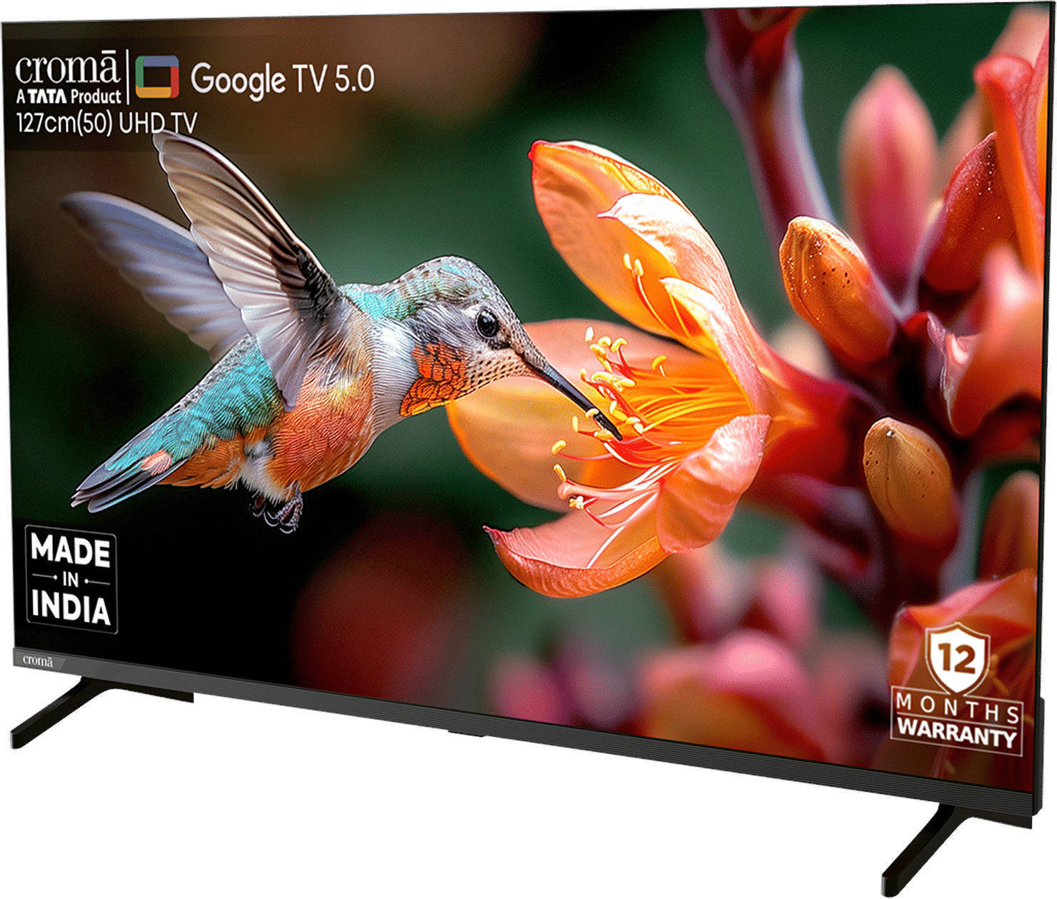 Croma CREL050UGL024650 50 inch (127 cm) LED 4K TV