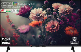 Croma CREL055UGL333850 55 inch (139 cm) LED 4K TV
