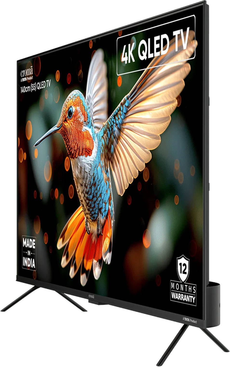 Croma CREL055UGQ331851 55 inch (139 cm) QLED 4K TV