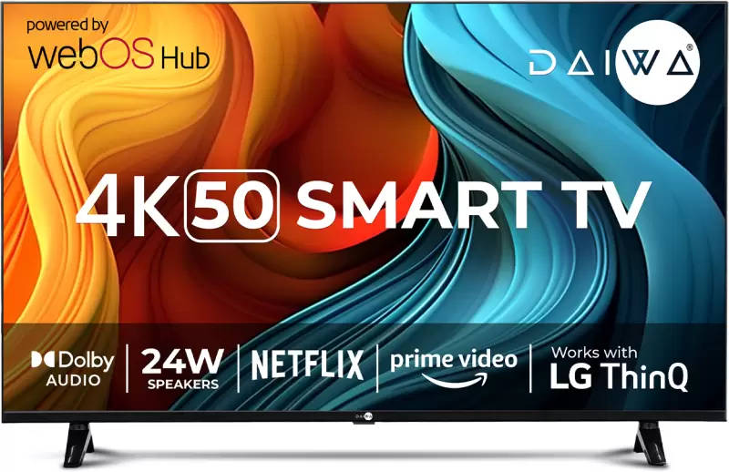 Daiwa D50U2WOS 50 inch (127 cm) LED 4K TV