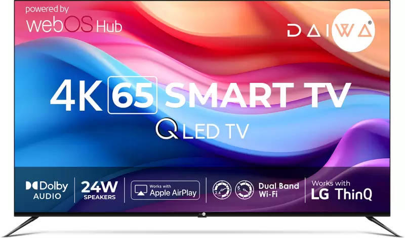 Daiwa D65Q2WOS 65 inch (165 cm) QLED 4K TV