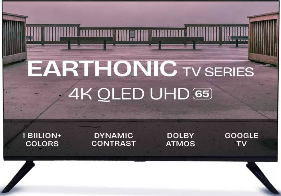 EARTHONIC E65UHD4KQ11GS24 65 inch (165 cm) QLED 4K TV