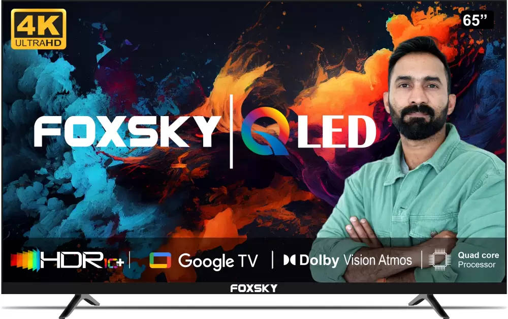 FOXSKY 65FS 65 inch (165 cm) QLED 4K TV