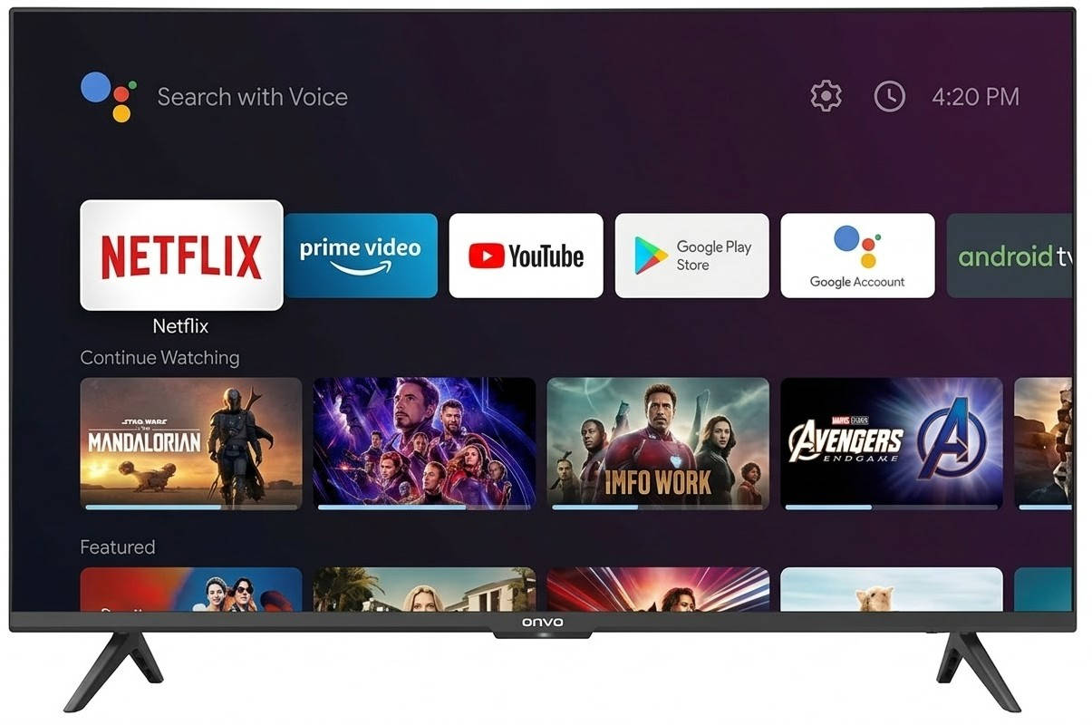 Generic ONV43S 43 inch (109 cm) LED Full HD TV