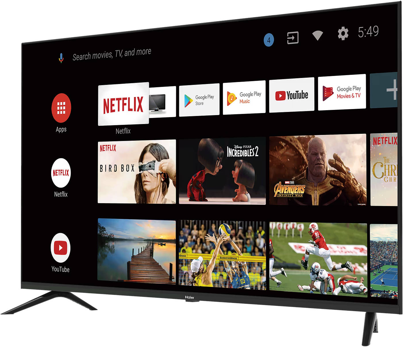 Haier LE43K6GA 43 inch (109 cm) LED Full HD TV