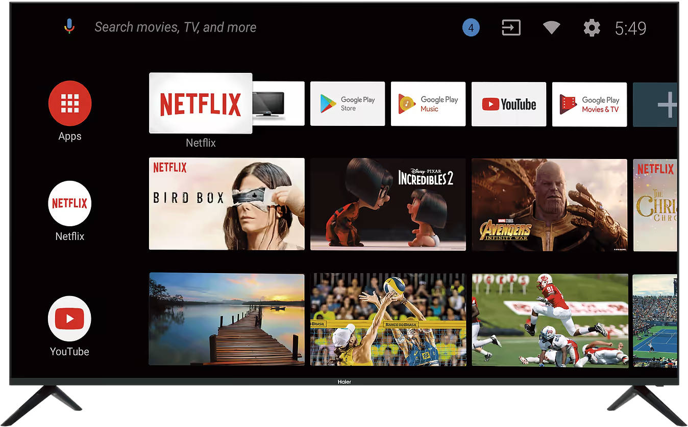 Haier LE50K7700HQGA 50 inch (127 cm) LED 4K TV