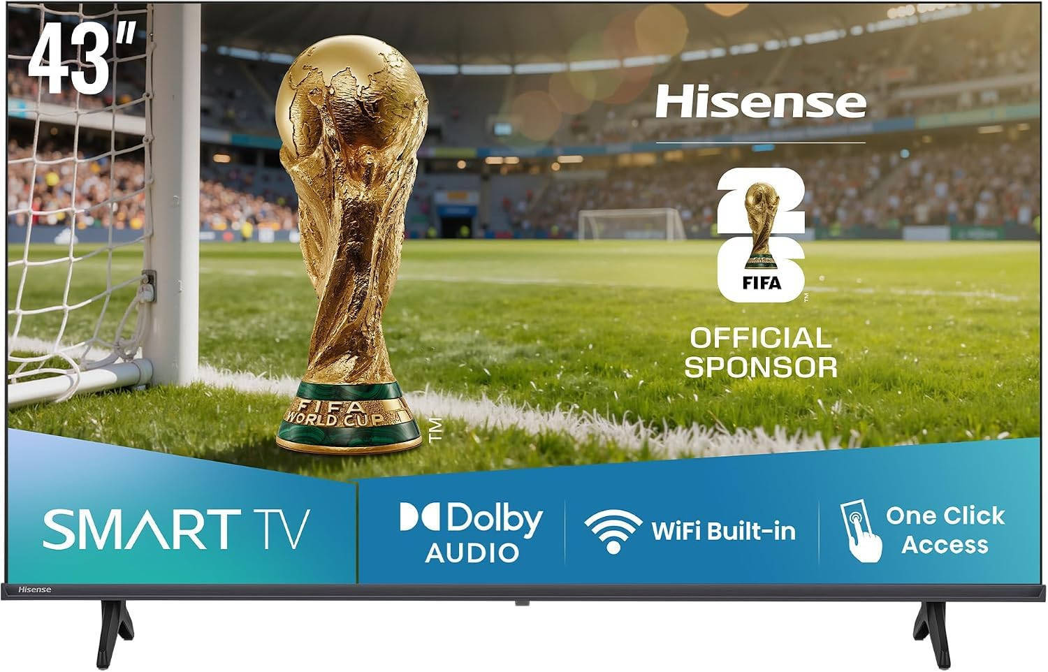 Hisense 43E4Q 43 inch (109 cm) LED HD-Ready TV
