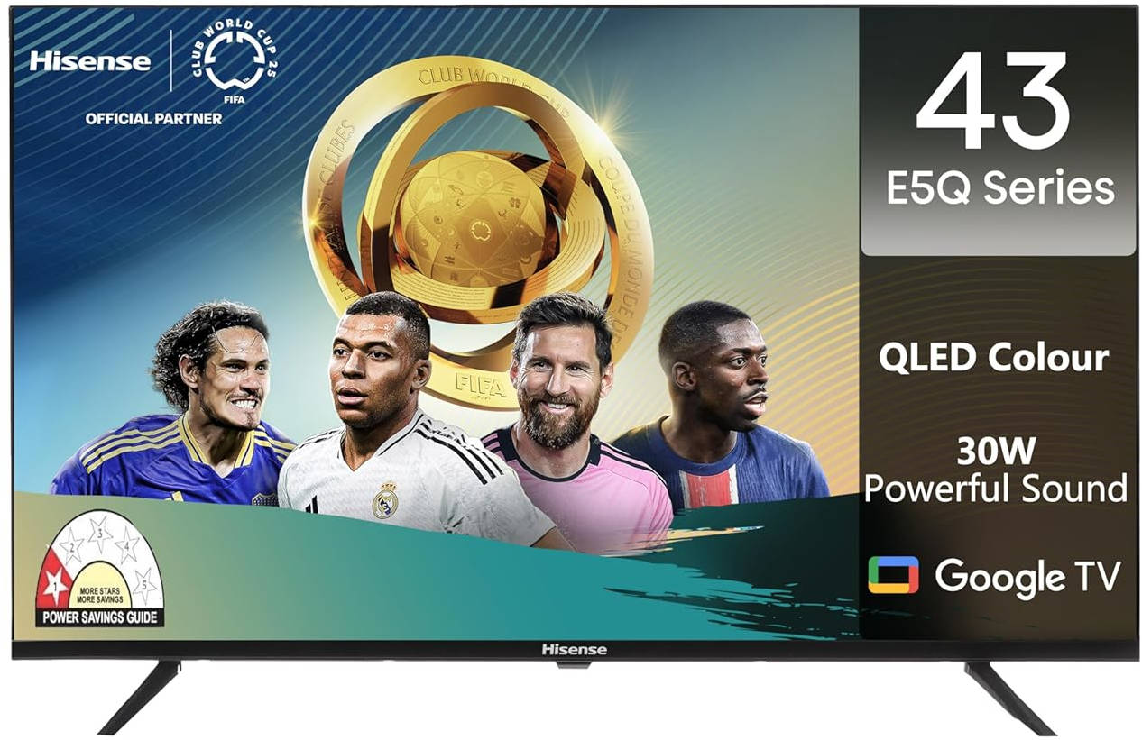 Hisense 43E5Q 43 inch (109 cm) QLED Full HD TV