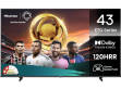 Hisense 43E7Q 43 inch (109 cm) QLED 4K TV