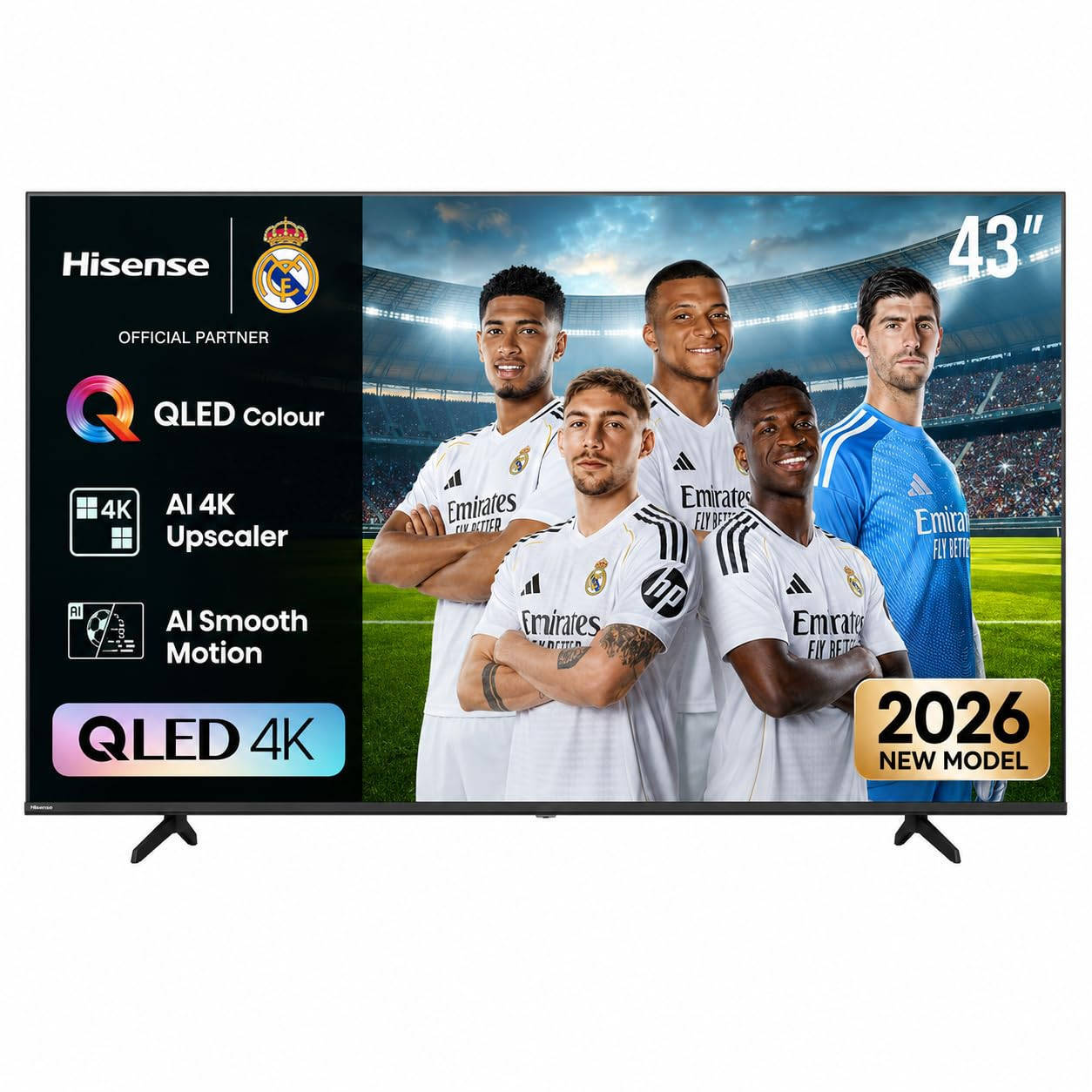 Hisense 43Q6S 43 inch (109 cm) QLED 4K TV