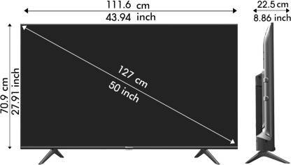Hisense 50A6GE 50 inch (127 cm) LED 4K TV
