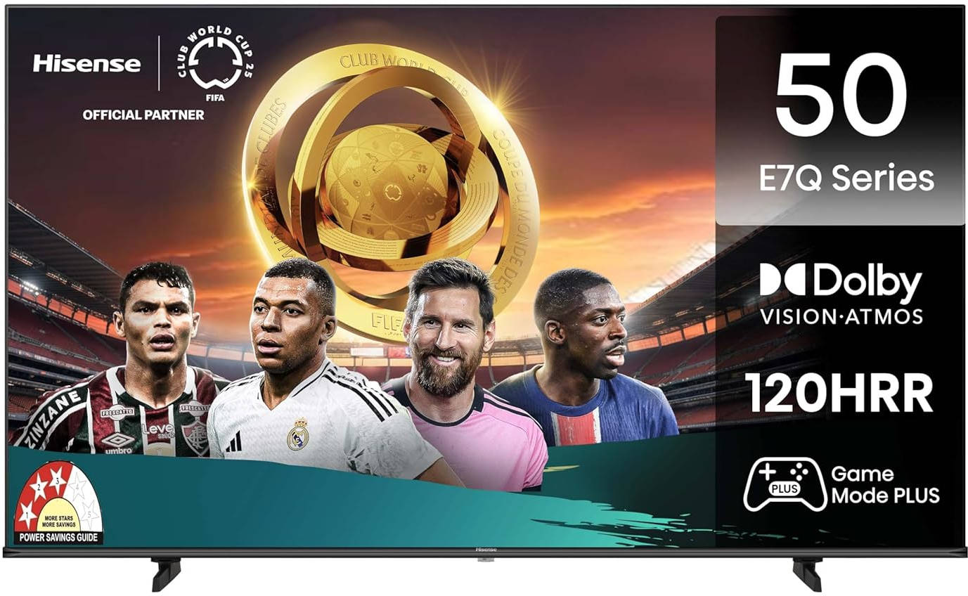Hisense 50E7Q 50 inch (127 cm) QLED 4K TV