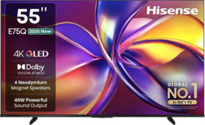 Hisense 55E75Q 55 inch (139 cm) QLED 4K TV