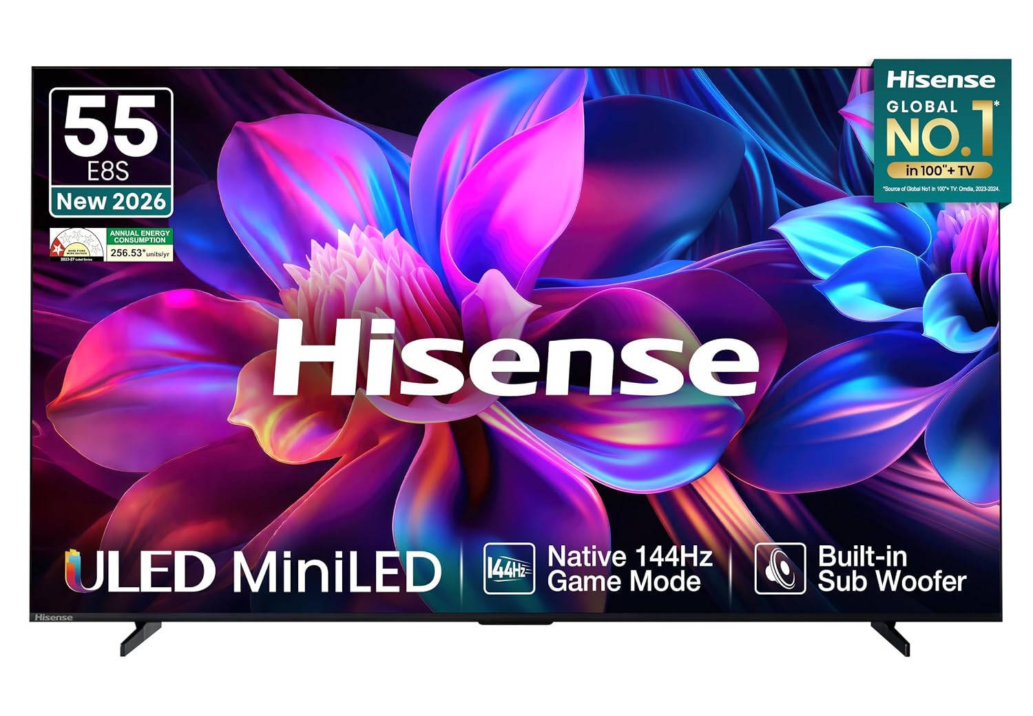 Hisense 55E8S 55 inch (139 cm) QLED 4K TV