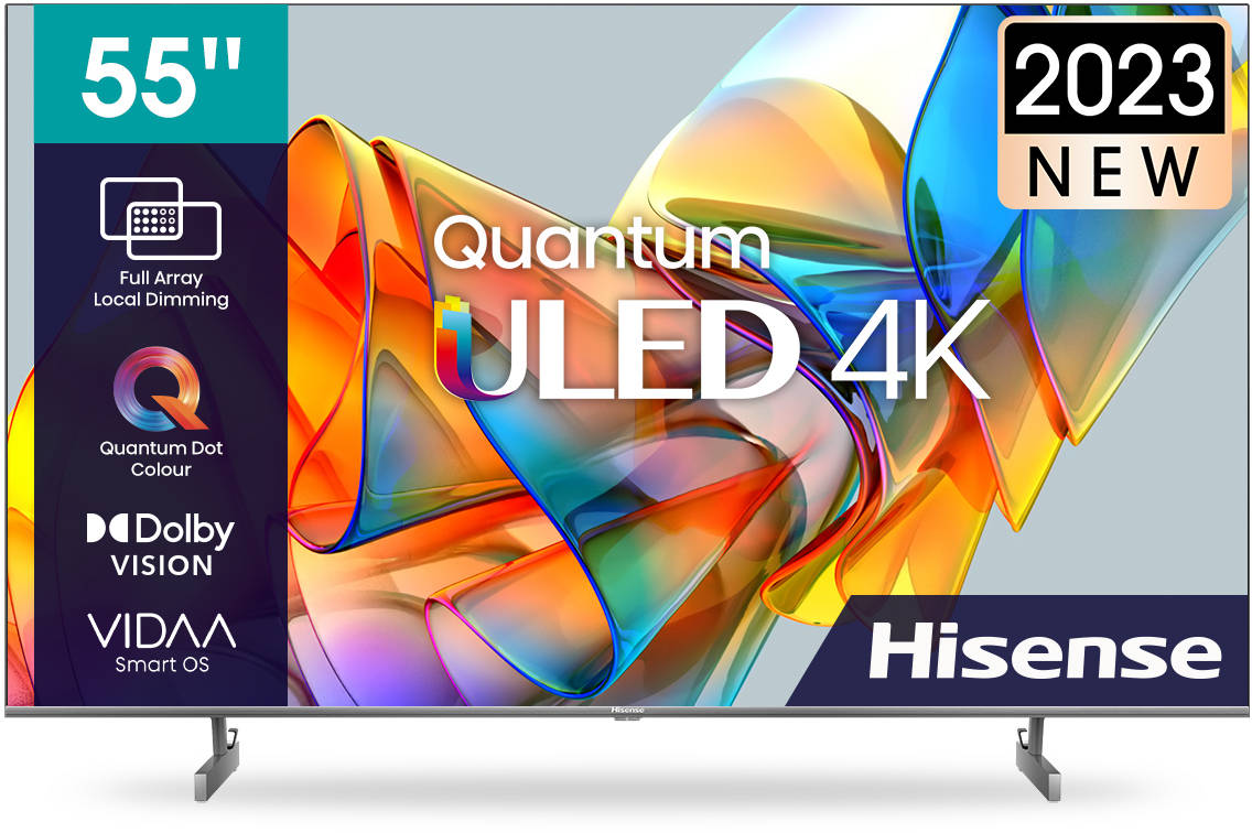 Hisense 55U6K 55 inch (139 cm) QLED 4K TV