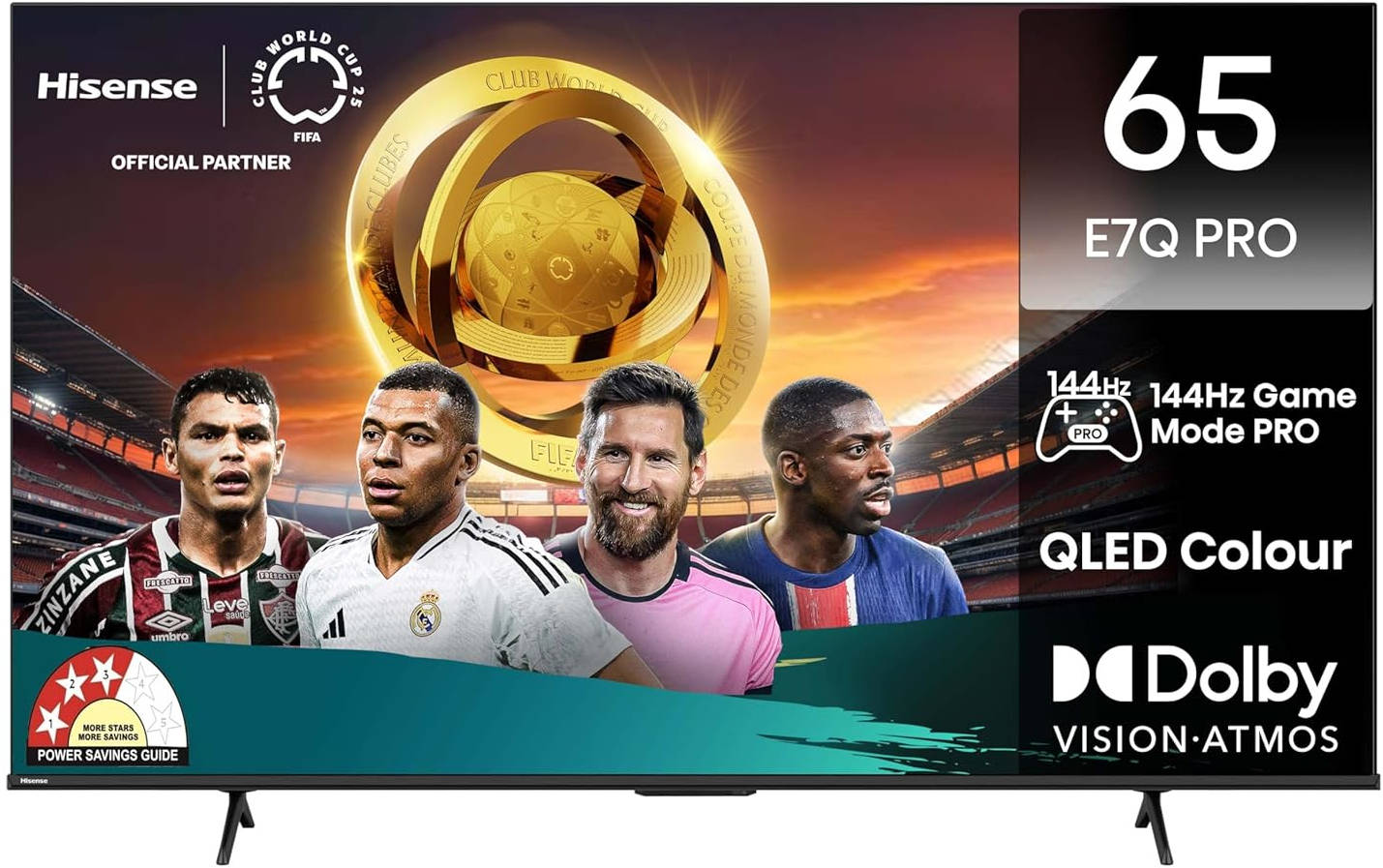 Hisense 65E7Q PRO 65 inch (165 cm) QLED 4K TV