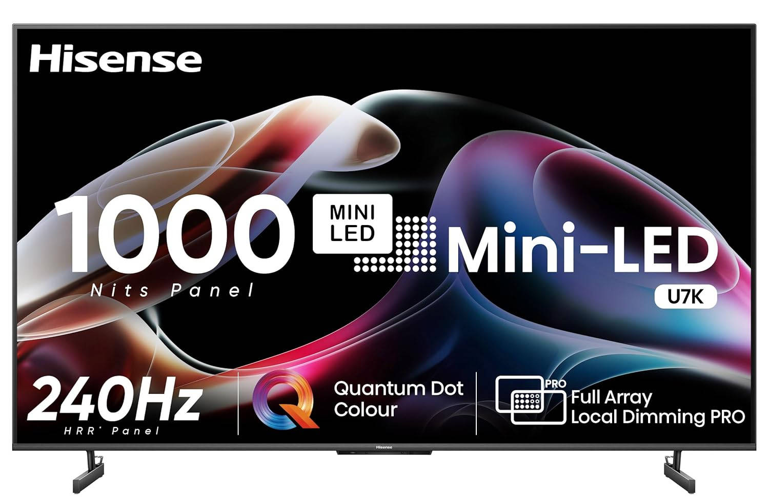 Hisense 65U7K 65 inch (165 cm) Mini LED 4K TV