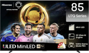 Hisense 85U7Q 85 inch (215 cm) QLED Mini LED 4K TV