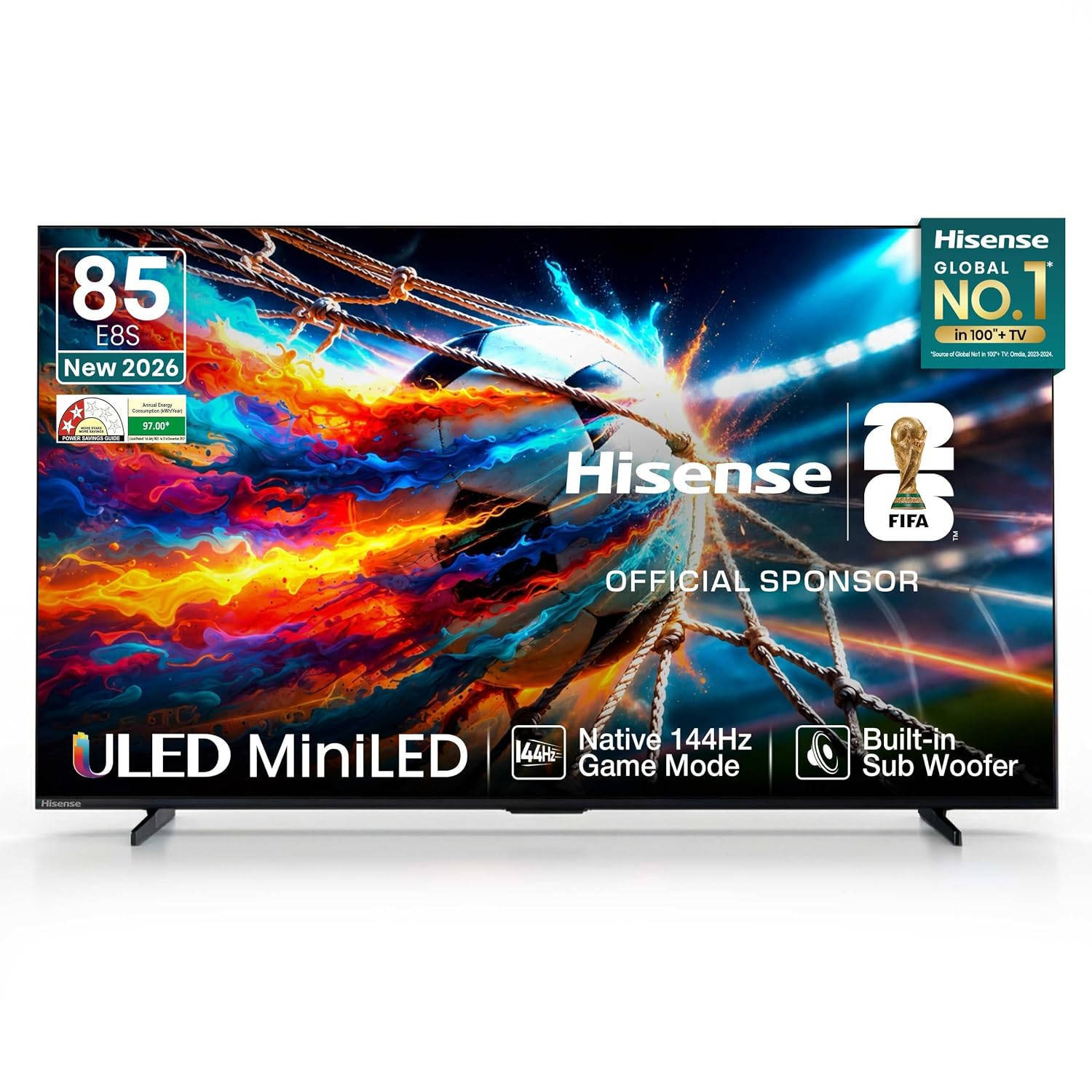 Hisense E8S 85E8S 85 inch (215 cm) Mini LED 4K TV