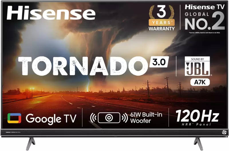Hisense Tornado 55A7K 55 inch (139 cm) LED 4K TV