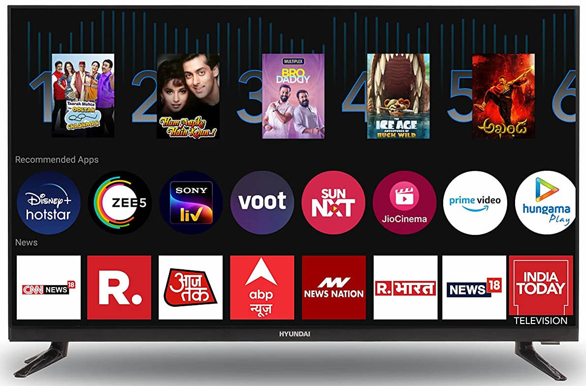 Hyundai SMTHY32ECVRY1W 32 inch (81 cm) LED HD-Ready TV