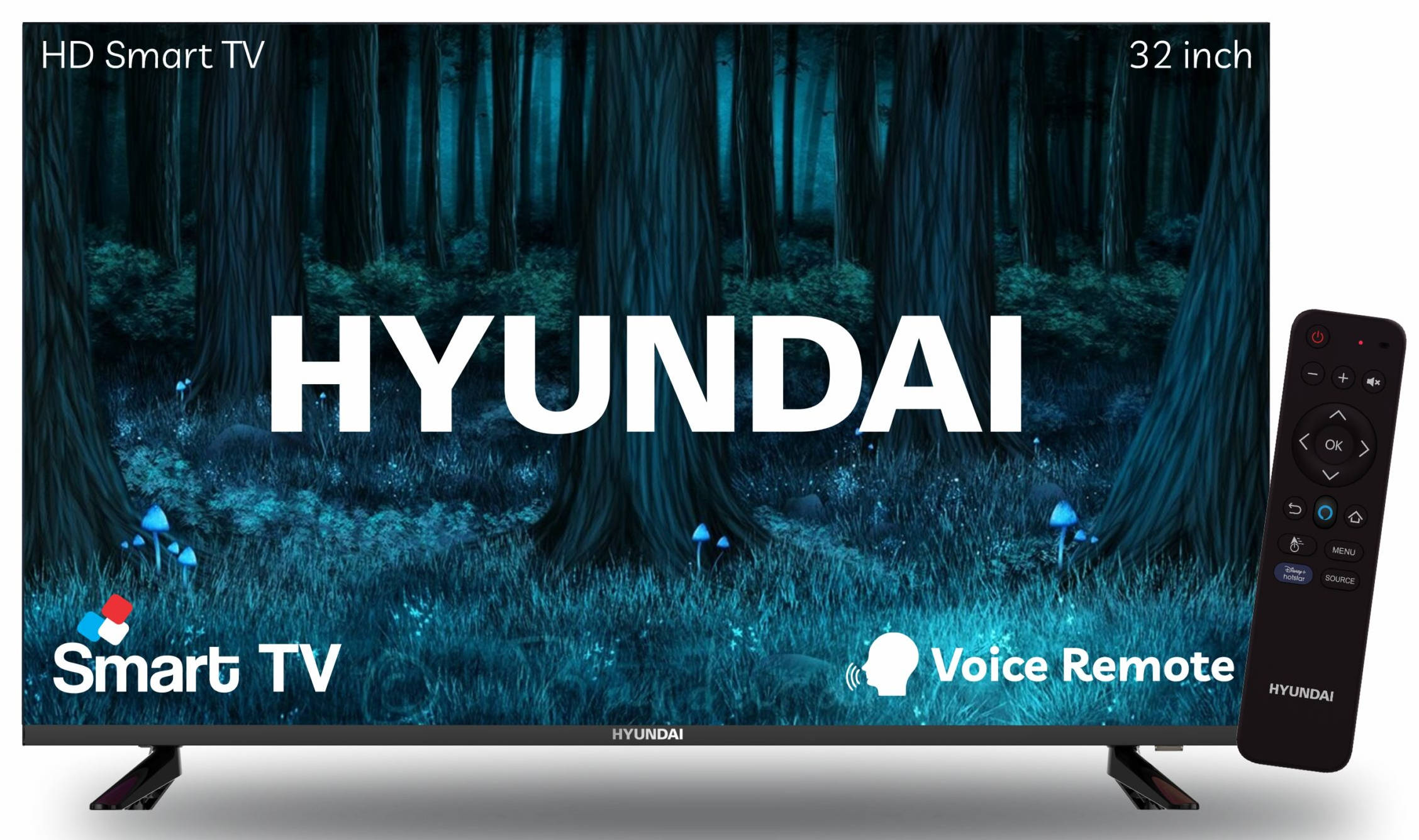 Hyundai SMTHY32HDB52VRTYW 32 inch (81 cm) LED HD-Ready TV